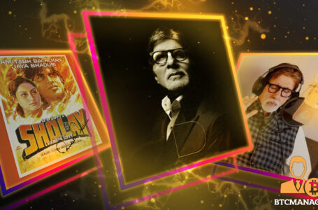 Legendary Bollywood Actor Amitabh Bachchan Drops NFT Collection