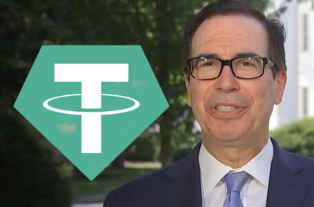 Steve Mnuchin on Tether: Stablecoins Must Be Backed by USD Held in Bank, Not Like Casino Chips