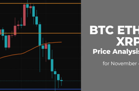 BTC, ETH and XRP Price Analysis for November 4