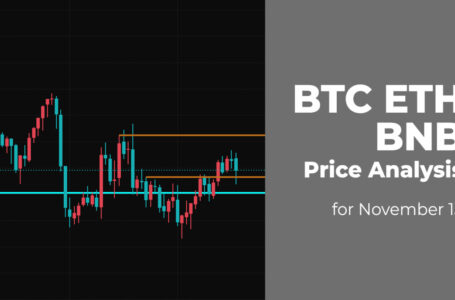 BTC, ETH and BNB Price Analysis for November 13