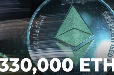 330,000 ETH Moves to Exchange Wallets as Ethereum Price Dips Near $2,400