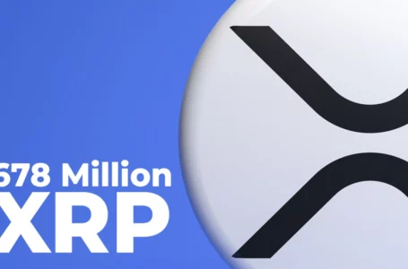 678 Million XRP Shoveled by Anon Wallets, 256 Million Moved in Single Lump