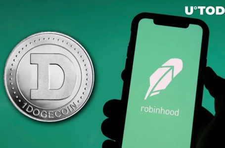 33.5 Billion Dogecoin Stored by Robinhood as DOGE Is up 6.3%