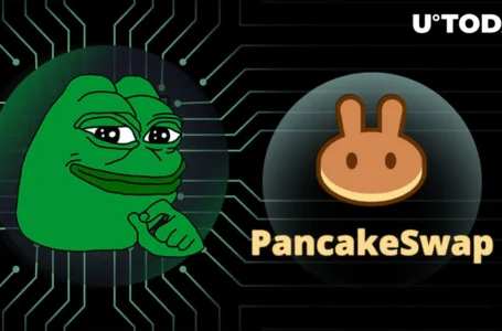 PEPE/USDT Liquidity Pool on BSC Added by PancakeSwap (CAKE)