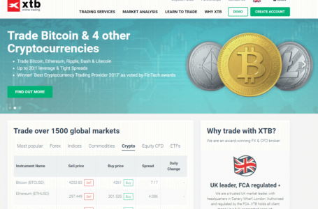 XTB Review: An Online Broker Dedicated Trading Forex, Crypto & CFD Markets