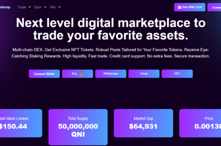 Qroniswap (QNI) Review: Next Level Digital Marketplace To Trade Your Favorites Assets