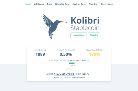 Kolibri USD (KUSD) Review: An Tezos Based Stablecoin Built on Collateralized Debt Positions (CDPs)