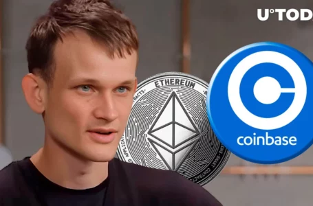 Ethereum Cofounder Vitalik Buterin Moves Large ETH Chunk to Coinbase