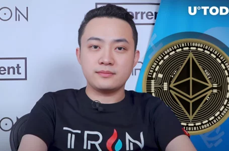 Tron Founder Justin Sun Sparks Concerns With $13.8 Million Ethereum Withdrawal From Binance