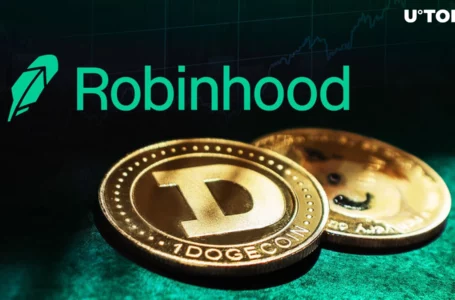 103.2 Million Dogecoin Goes to Robinhood as DOGE Up 5% – Mysterious Whale Spotted
