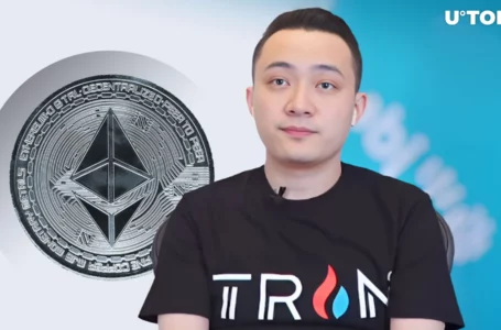 Tron Founder Justin Sun Buys Almost $300 Million in Ethereum in Less Than 10 Days